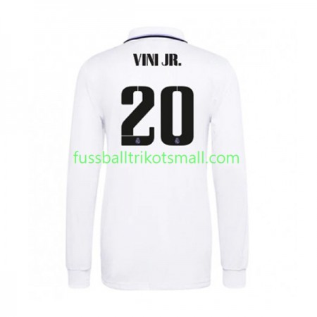 Fußballtrikots Real Madrid Vinicius Junior 20 2022-2023 Langarm Heimtrikotsatz kaufen